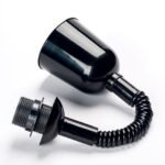 Pendul fara Abajur, Inaltime Reglabila 43-150 cm, Suspensie Cablu 2x0.75, PVC Negru ORION