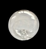 Abajur Rotund din Sticlă Groasa, Diametrul 120mm, Înălţime 120mm, Finisaj Transparent, Orificiu cu Filet Atașament pentru priză G9 RABALUX - imagine 4