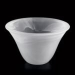 Abajur Conic din Sticlă Groasa Opal, Diametrul 170mm, Înălţime 170mm, Finisaj opal-mat , Orificiu 30mm ORION - imagine 4