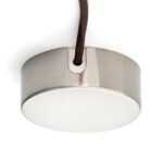 Cutie de distributie, Ø70 mm, Alama nichel mat, Orion - imagine 3