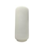 Abajur Sticla Groasa Mata cu Inaltime 150mm, Diametru 65mm, Orificiu Soclu 38mm cu marginile Tesite ORION
