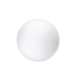 Abajur Rotund din Sticlă Groasa, Diametrul 100mm, Înălţime 100mm, Finisaj Opal Alb, Orificiu cu Filet Atașament pentru priză G9 RABALUX - imagine 3