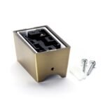 Dulie/Soclu Linestra Metal Alama Antica S14D 60W Lungime 70 mm, latime 47 mm, Inaltime 40 mm ORION - imagine 5