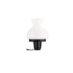 Abajur Lampa Opalina Alb, Inaltime 210mm, Diametru 235mm, Gaura sus 110mm, Gaura jos 200mm, Finisaj Opal RABALUX