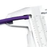 Cablu pentru Suspensie, Textil, 3x0,75 mm², 1 m, Subțire, Violet ORION - imagine 3