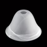 Abajur Conic din Sticlă Groasa Opal, Diametrul 170mm, Înălţime 170mm, Finisaj opal-mat , Orificiu 30mm ORION - imagine 5