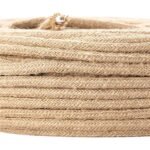 Cablu pentru Suspensie, Textil In-Iuta, 3x0,75 mm², 1 m, Subtire, Maro ORION - imagine 3