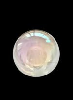 Abajur Rotund din Sticlă Groasa Transparenta, Diametrul 150mm, Înălţime 150mm, Finisaj Glob Interior Opal Crem, Orificiu cu Filet Atașament pentru priză G9 RABALUX - imagine 6