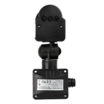 Senzor Prezenta IP44 180° Negru, NV-1111.352 - imagine 3