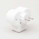 Adaptor 2 Prize cu CP cu Intrerupator Compact FETIH - imagine 3