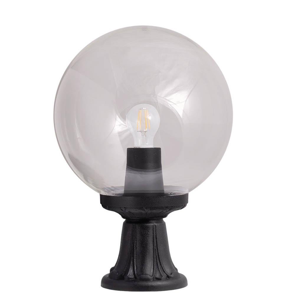 EL0067338 Stalp Minilot 1xE27 Negru IP55 45cm - imagine 1