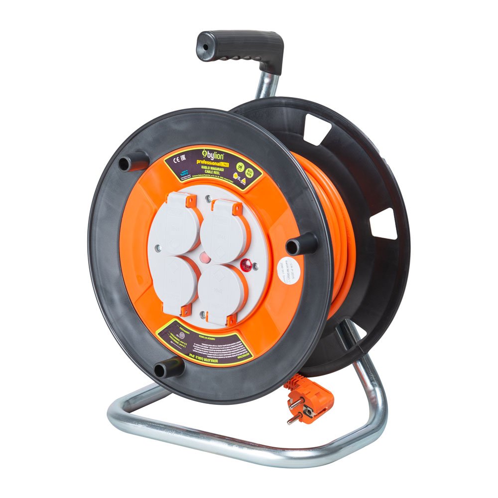 EL0069036 Derulator 4 prize 40m 3X2.5 IP44, Emfanorm - imagine 1