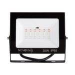 Proiector SMD slim LED 30W RGB cu telecomanda, Novelite