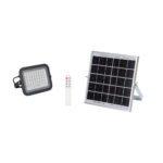 Proiector solar LED 50W 6400K cu telecomanda, Novelite - imagine 4