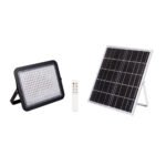 Proiector LED solar 300W 6400K cu telecomanda, Novelite - imagine 4