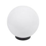 Aplica exterior Moon, D 30 cm, 1xE27, 40W, IP44, rezistenta la umiditate, protectie UV, alb - imagine 2