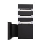 Aplica Sevila 1XE27 40W IP44, negru, Erste - imagine 3