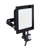 Proiector senzor LED slim 50W seria 5, negru, Novelite - imagine 2