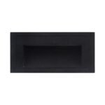 Spot incastrat treapta LED 3W 3000K IP54, negru, Erste - imagine 4