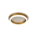 Plafoniera Auro LED 35W 3CCT 2900lm IP20, auriu, Metal + Aluminiu IP20 ERSTE - imagine 2