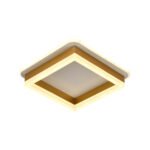 Plafoniera Zino LED 40W 3CCT 3920lm IP20, auriu, Metal + Aluminiu IP20 ERSTE - imagine 3