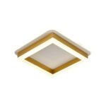 Plafoniera Zino LED 40W 3CCT 3920lm IP20, auriu, Metal + Aluminiu IP20 ERSTE - imagine 4