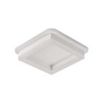 Plafoniera Zora LED 40W 3CCT 4000lm IP20, alb, Metal + Acrilic IP20 ERSTE