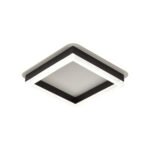 Plafoniera Elya LED 35W 3CCT 2975lm, negru si alb, Metal + Acrilic IP20 ERSTE - imagine 2