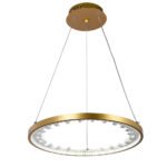 Pendul Linea LED 26W 3CCT 2080lm IP20, auriu, metal+plastic IP20 ERSTE - imagine 2