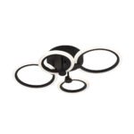 Lustra Urban LED 45W 3CCT 3150lm IP20, Negru, 	
Metal + Acrilic IP20 ERSTE - imagine 2