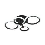 Lustra Urban LED 45W 3CCT 3150lm IP20, Negru, 	
Metal + Acrilic IP20 ERSTE - imagine 3