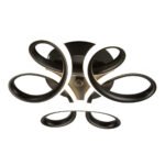 Plafoniera Lixy LED 30W 3CCT 1950lm IP20, negru, Metal+PVC IP20 ERSTE - imagine 2