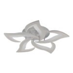 Plafoniera Fleur LED 95W CCT 8360lm IP20, alb, Metal + Acrilic IP20 ERSTE