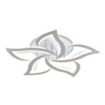 Plafoniera Fleur LED 95W CCT 8360lm IP20, alb, Metal + Acrilic IP20 ERSTE - imagine 3