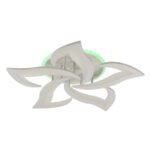 Plafoniera Fleur LED 95W CCT 8360lm IP20, alb, Metal + Acrilic IP20 ERSTE - imagine 6
