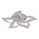 Plafoniera Fleur LED 95W CCT 8360lm IP20, alb, Metal + Acrilic IP20 ERSTE - imagine 7
