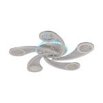 Plafoniera Drop LED 70W 3CCT 6650lm IP20, alb, Metal+Acrilic IP20 ERSTE - imagine 2