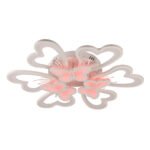 Plafoniera Butterfly LED 100W 3CCT RGB 8500lm, IP20, alb, Metal + Acrilic IP20 ERSTE - imagine 7