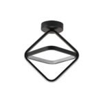 Plafoniera Sona LED 33W 3CCT 1980lm IP20, negru, Metal + PVC IP20 ERSTE