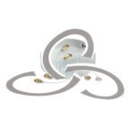Plafoniera Solia LED 70W 3CCT 7800lm IP20, alb, Metal + Acrilic IP20 ERSTE - imagine 4