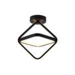 Plafoniera Sona LED 33W 3CCT 1980lm IP20, negru, Metal + PVC IP20 ERSTE - imagine 3