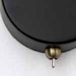 Buton Veioza, Comutator Basculant Încorporat, Ø 12 mm, Capac Alama Antica, 19x10x34mm, Orion - imagine 4