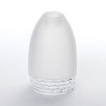 Abajur Elegant din Sticlă Groasa Opal, Diametrul 65mm, Înălţime 105mm, Finisaj Opal-mat, Orificiu 21mm Atașament pentru priză G9 ORION