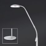 Lampadar LED COBRA, 138cm, LED 6W/600lm/2200-6000K otel finisaj crom satinat IP20 ORION - imagine 4