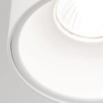 Plafoniera spot STARLIGHT, GU10 1x50W aluminiu finisaj alb-auriu, 14x9.6cm IP20 ORION - imagine 4