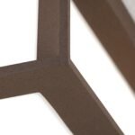 Plafoniera de exterior HENRY, E27 2x35W aluminiu finisaj corten, diametrul 26cm IP44 ORION - imagine 4