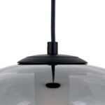 Pendul RICHARD, 127cm 1xE27/40W, cadru otel finisaj negru IP20 ORION - imagine 4