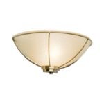 Aplica Vintage MAURO , E27 1x60W, din Alama Masiva, Finisaj Alamă Antică, Inaltime 13cm ORION - imagine 2