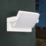 Aplica LED de exterior GINGER pivotanta, LED21W/1700lm/3000K aluminiu finisaj alb, inaltime 10cm IP54 ORION - imagine 4