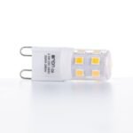 Bec LED  transparent, G9, 2.5W, 3000K, 280Lm  lumină albă caldă Lungime 37mm, diametru 14mm ORION - imagine 2